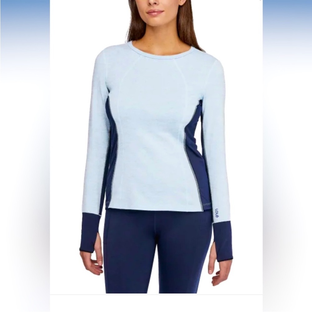 NEW Lole Merino Wool Blend Base Layer Top - Picture 4 of 9